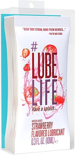 Miniatura 8 de #LubeLife - Lubricante de algodón a base de agua con sabor a caramelo, lubricante personal para hombres, mujeres y parejas, hecho sin azúcar