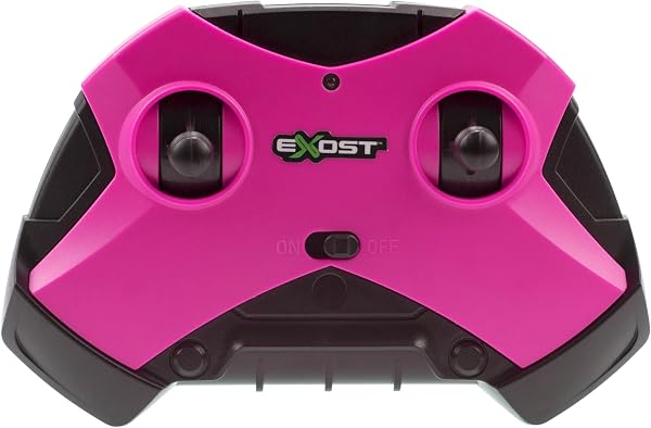 Silverlit - Exost Voiture Télécommandée Tout-Terrain 360 Cross Flash Rose - Batterie Rechargeable - Conduite sur 2 Faces à 360° + Phares LED - Dès 5 Ans - 4