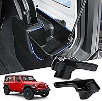 Vista 1 de Rear Cargo Side Trunk Storage Box Tray Fit for Jeep Wrangler JL 2018-2023 Trunk Storage Tray Organizers Cargo Organizer Black 2PCS (NOT FIT 4XE)