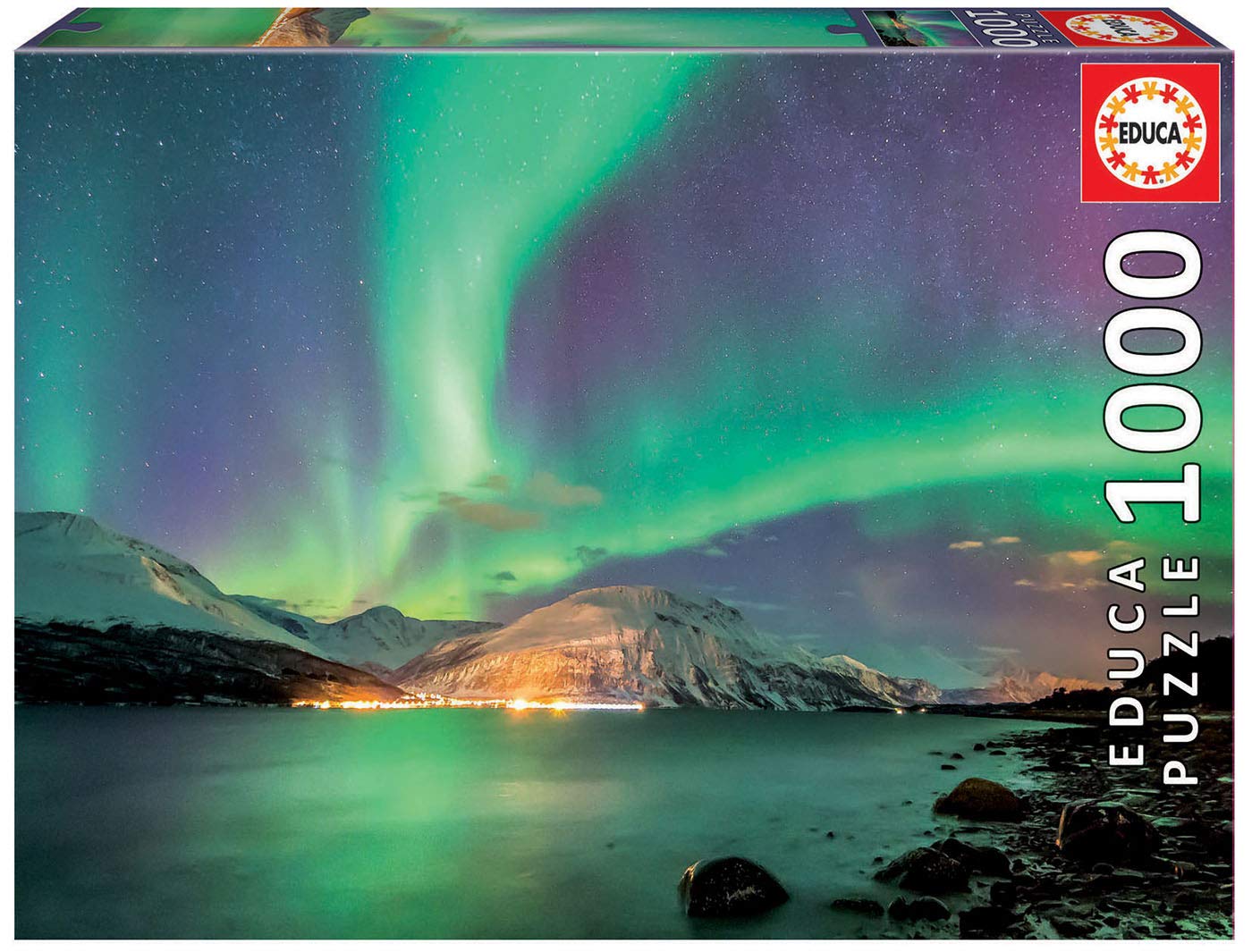 Educa - Aurora Borealis Jigsaw Puzzle 1000 Pieces for Adults and Children from 10 Years (17967)