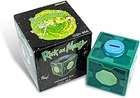 Vista 3 de Caja Meeseeks de Rick and Morty, 4 1/2", alcancía de cerámica para colección.