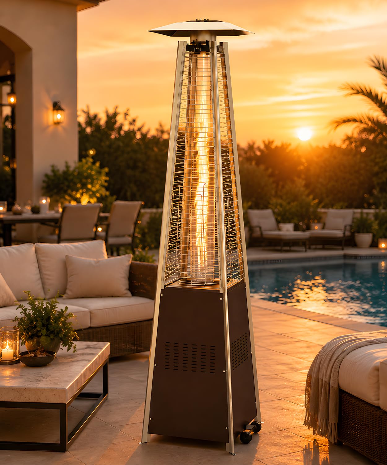 FOOWIN 48,000 BTU Patio Heater