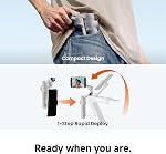 Insta360 Flow 2 Pro Phone Gimbal Stabilizer for iPhone & Android, AI Phone Gimbal, Phone Stabilizer for Travel & Vlogs, Phone Stabilizer for Videos, YouTube, TikTok - Ultimate Creator Bundle Grey