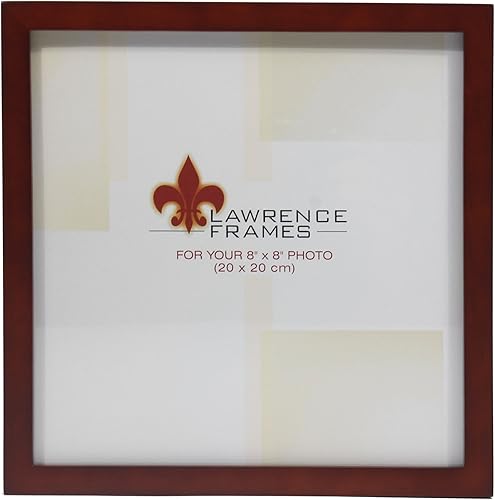 Vista 182 de Lawrence Frames Marco de fotos de madera de nogal, colección de galería, nogal claro, 2.5 x 3.5 pulgadas