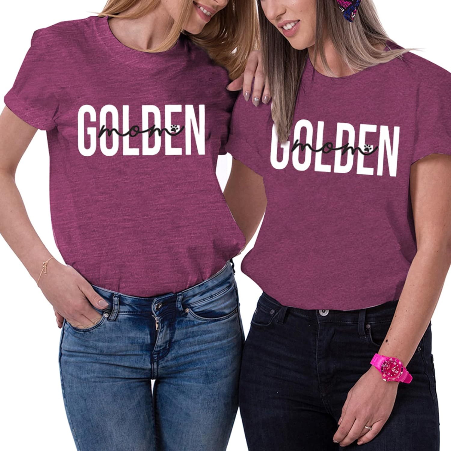 Miniatura 4 de Golden Mom Shirt Women Mama Shirts Casual Dog Lover T Shirts Summer Short Sleeve Tees Tops