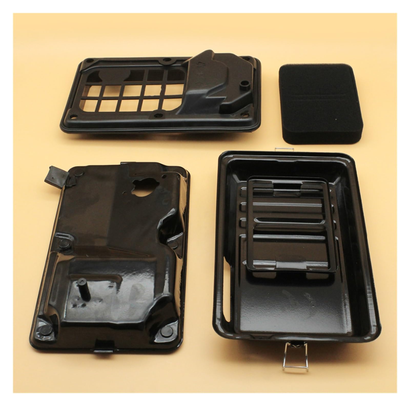 Conjunto de cubierta carcasa filtro aire for bomba agua generador motor GX240 GX270 GX340 GX390 177F 188F 190F