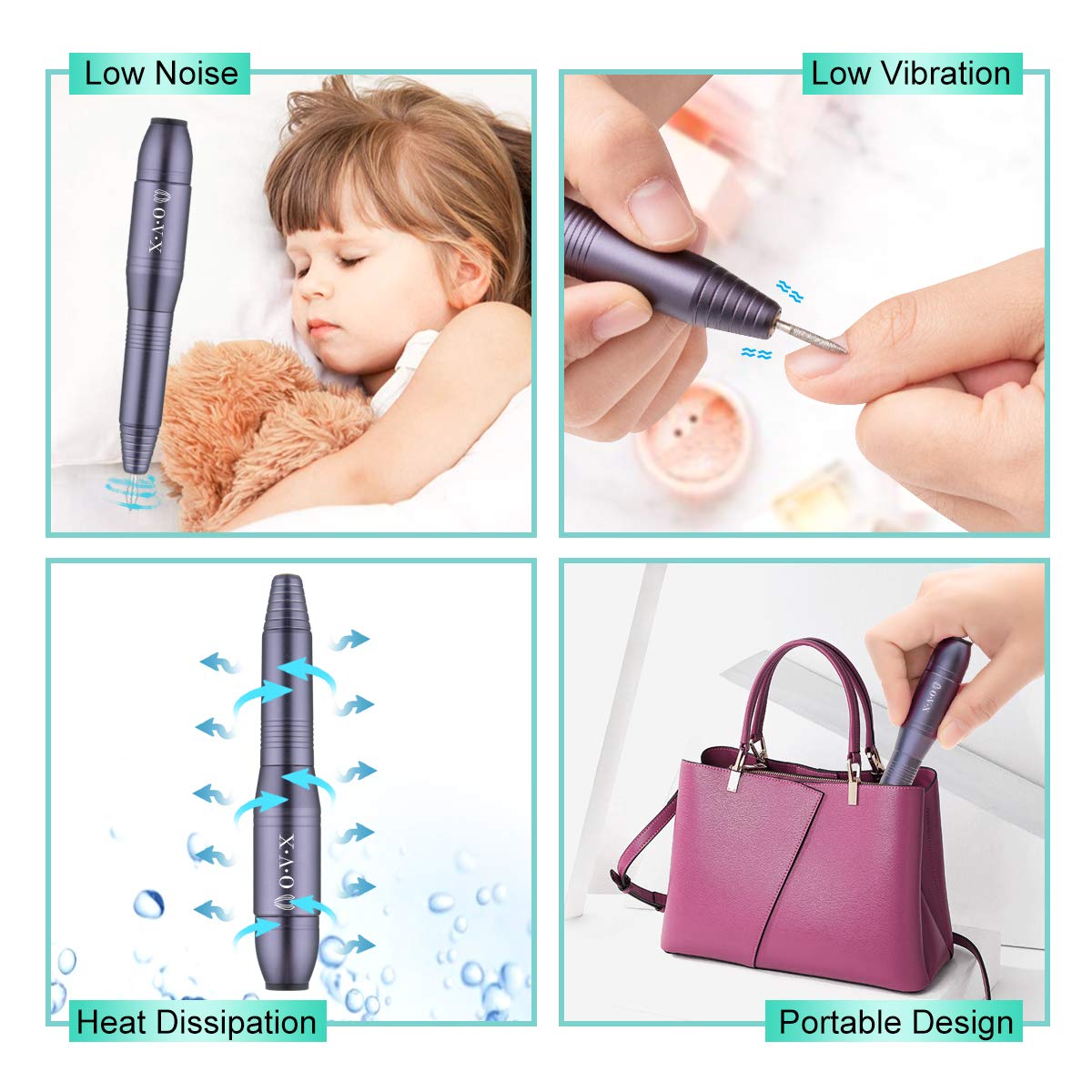 Portable Electric Nail Drill Professional Nail File