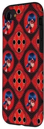 Miniatura 2 de Funda para iPhone SE (2020)  7  8 Miraculous Ladybug and Cat Noir The Movie LB Pattern Case
