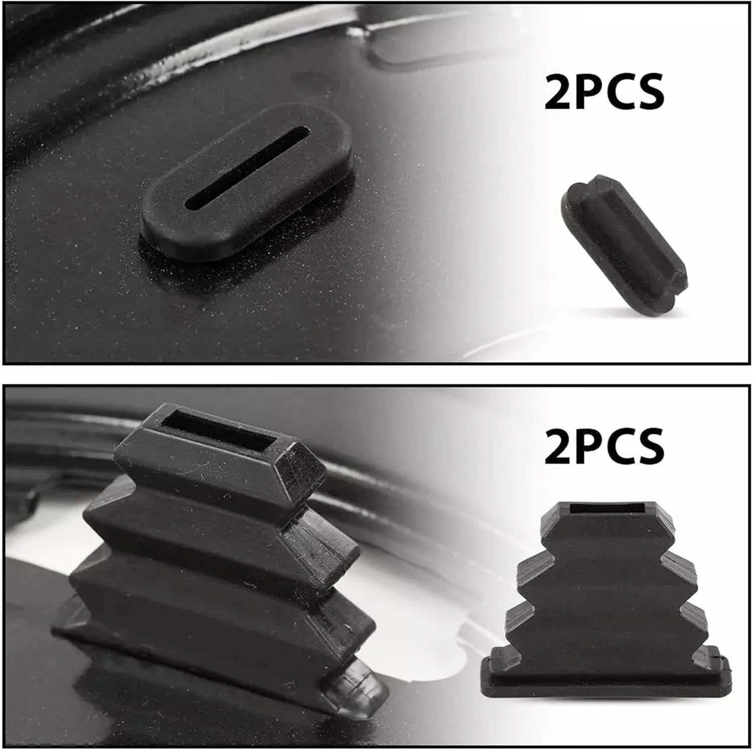 924-225 Rear Brake Dust Shield Backing Plates Pair Compatible with Dodge Ram 1500 2002-2007 Ram 1500 Van 2003 Durango 2003-2006 Replace 52009967AJ, 52113468AD