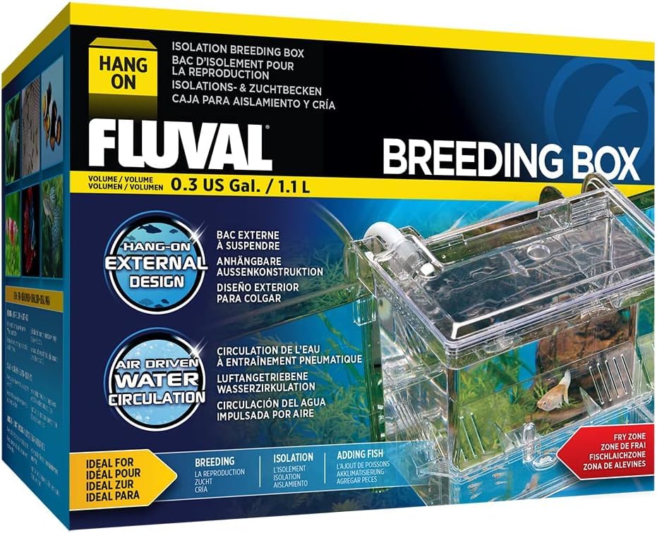 Fluval Multi-Chamber Holding and Breeding Box, Medium (Pack of 12)