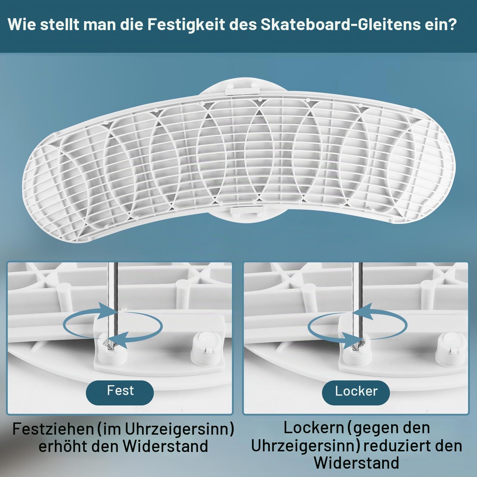 Transferbrett mit Drehscheibe, Schiebebrett zum Transfer in den Rollstuhl | 150 kg Tragkraft, rutschfest, tragbar, Transfer-Skateboard zum Transfer von Patienten vom Rollstuhl ins Bett, zur Toilette