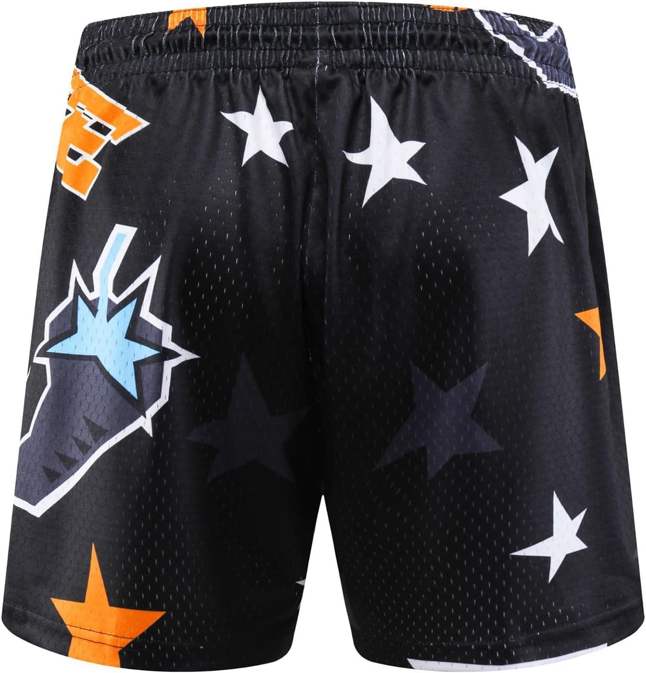 DIOTSR Mens Graphic Basketball Shorts Drawstring Running Workout Shorts Summer Cool Casual Shorts - Image 5