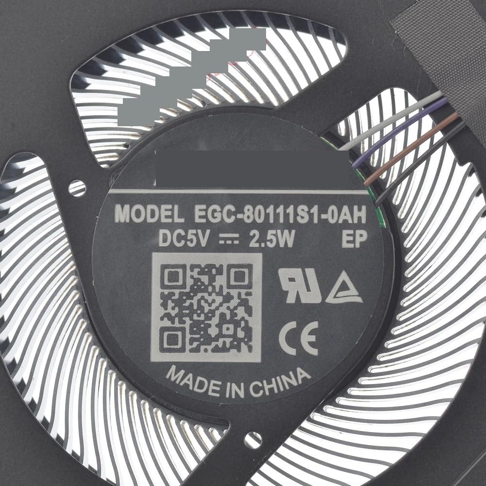 Laptop-Lüfter für Schenker für XMG für Neo 15 Gaming THER7GM7A0-2911 GM7AG0M für WINMA Modell EGC-80111S1-0AH DC5V 2,5 W(2 PCS)