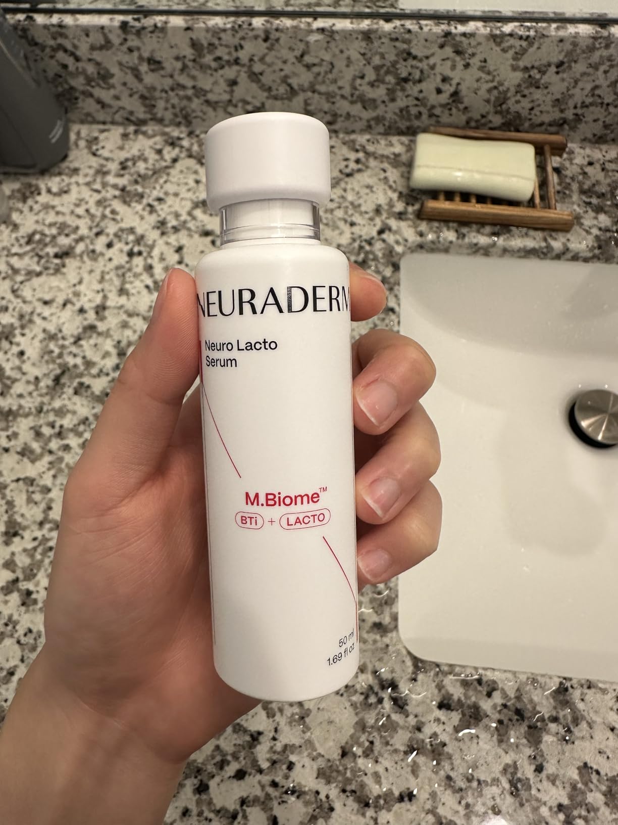 NEURADERM Neuro Lacto Serum | Advanced Anti-Aging Formula with Peptide & Probiotic Complex | Clinically Clean, Non-Irritating for Sensitive Skin | 1.69 fl. oz