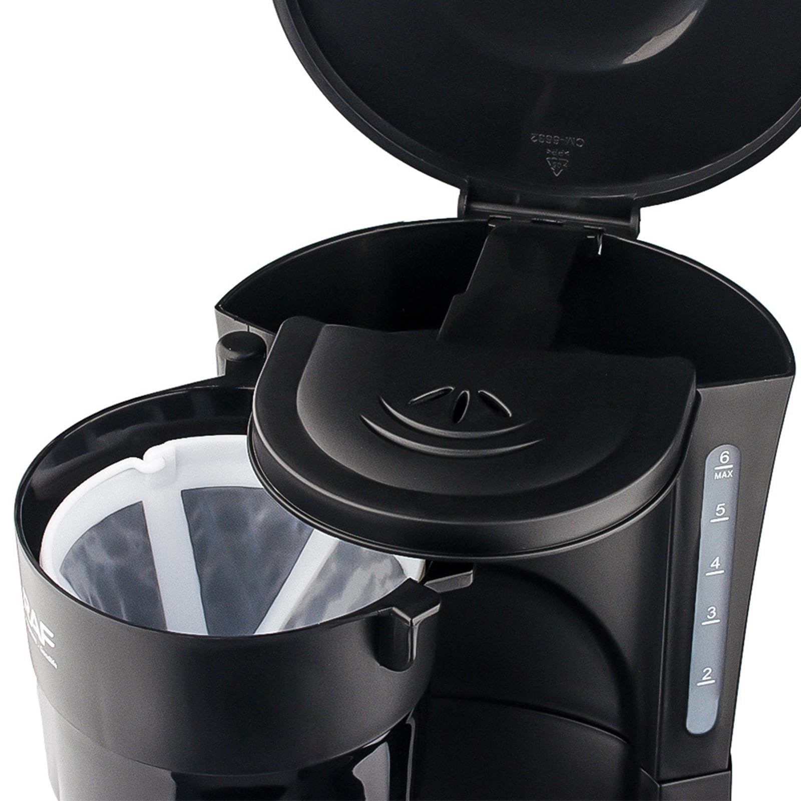 Cafetera Por Goteo con Adaptador Europeo, Indicador de Nivel de Agua Reutilizable, Máquina de Café con Filtro de Semiautomático para Ca