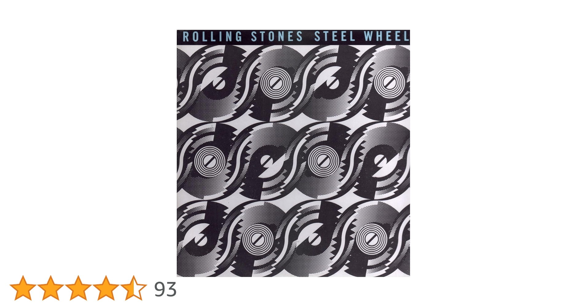 ROLLING STONES STEEL WHEELS USオリジナル盤アナログ Steel Wheels】(1989) Rolling Stones アーバンな装いで再始動