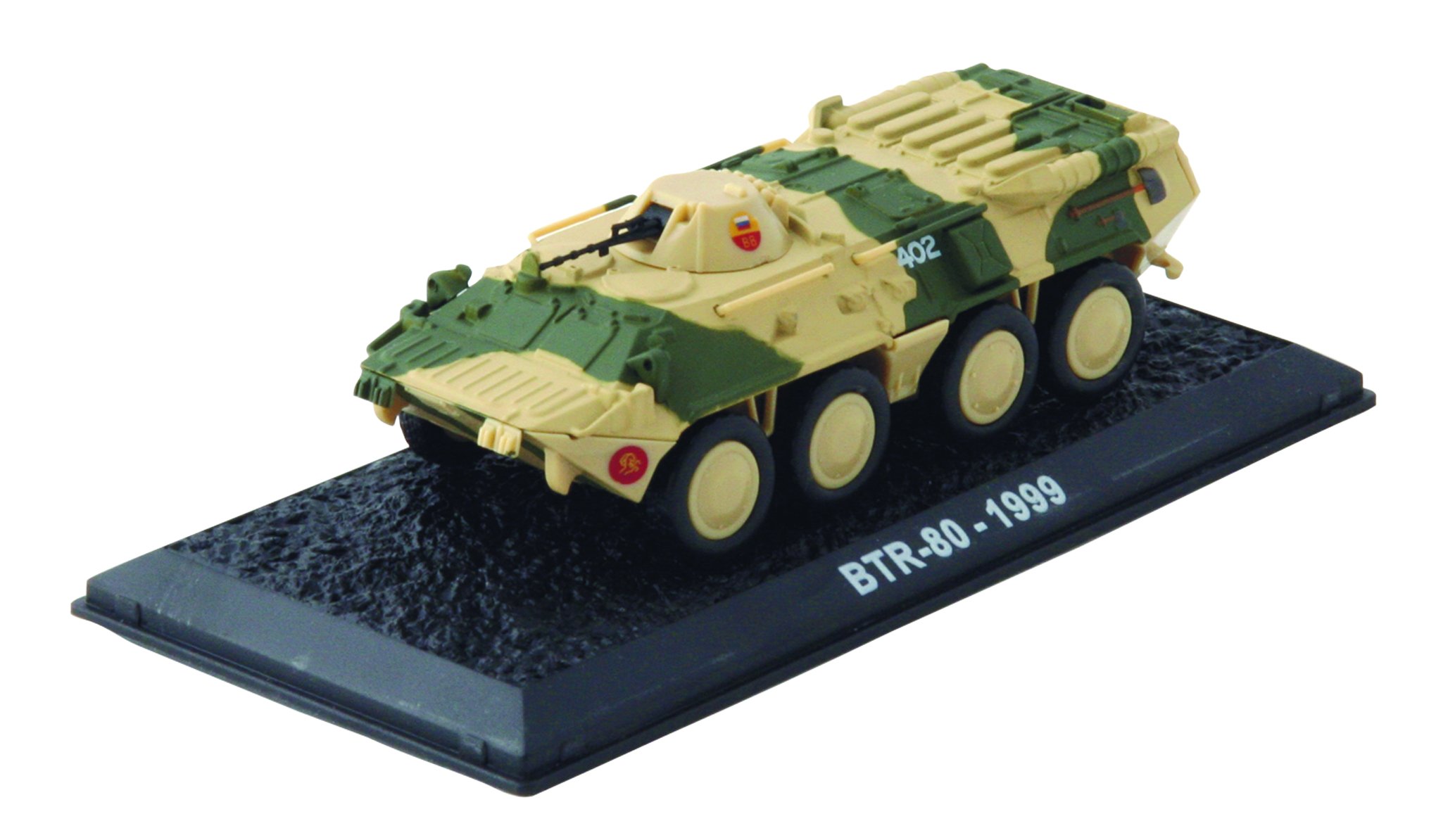 BTR80 from 1999 diecast 1/72 Model BTR-80 - 1999 diecast 1:72 model (Amercom CS-41)