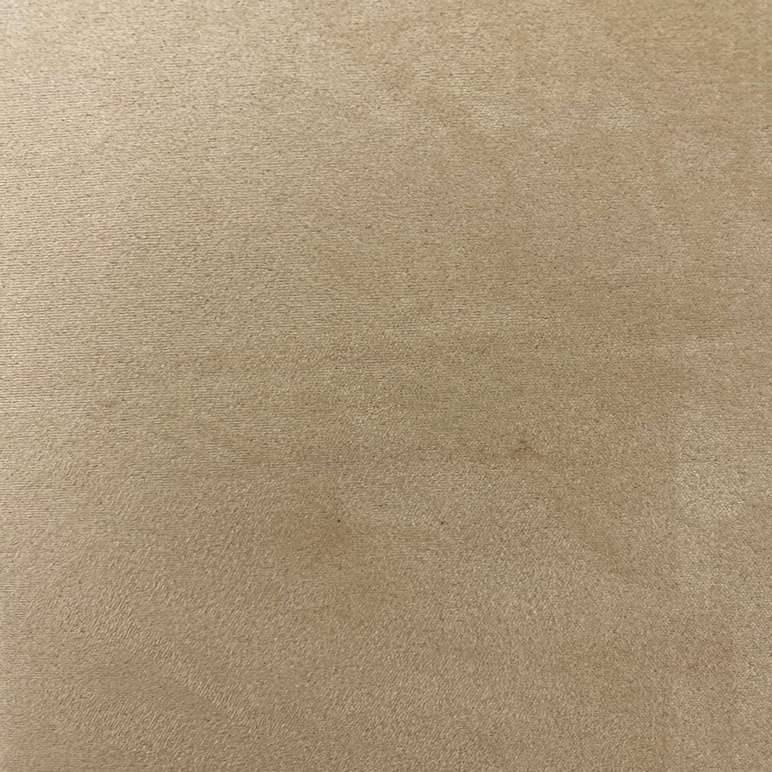 Beige Luxury Headliner Stretch Suede Foam Backed Automotive Upholstery Fabric - Sold by The Yard - 58"