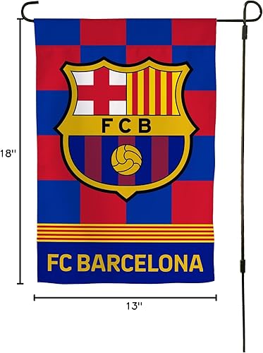 Miniatura 8 de Bandera de jardín del FC Barcelona Fútbol Barça Barça Bandera de Fútbol 100% Poliéster (Bandera de jardín B)