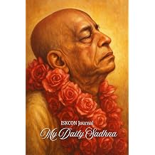 Hare Krsna ISKCON Journal My Daily Sadhna Keep Track Of Your Spiritual Activities| Krishna Bhakta Logbook | Guided Notebook For Devotees | Gift for men, women, kids & adults
