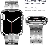 Vista 86 de WINGLE Correas de titanio para Apple Watch Band Ultra 3/2/1 Band Ultra de 1.929 in Series 11 10 1.811 in 1.772 in 1.732 in 1.654 in SE 3/2/1 Series