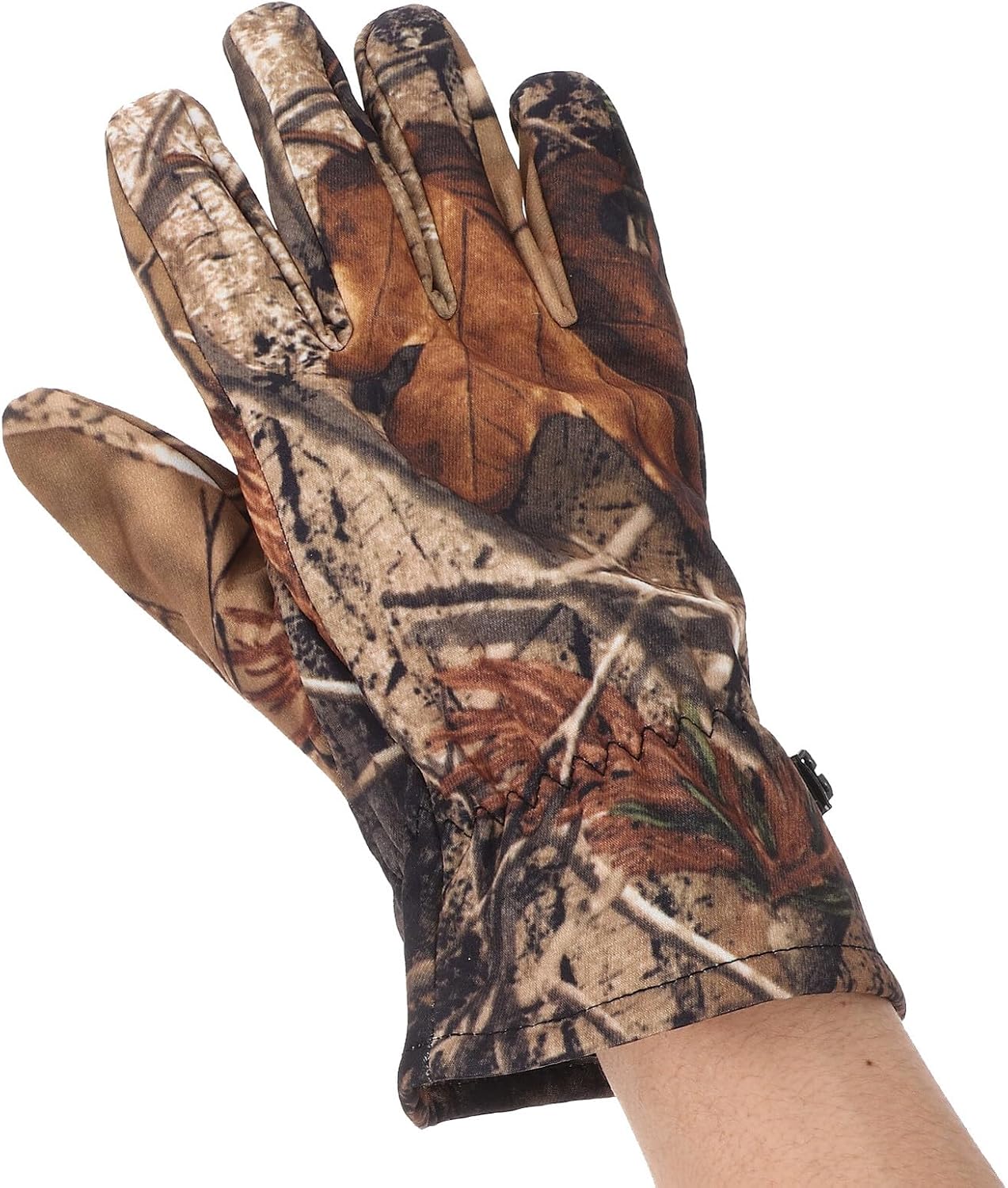 Cabilock Waterproof Hunting Gloves for Men with Fleece Lining Insulated Cold Weather Ski and Snowboarding Gloves for Cycling and Climbing
