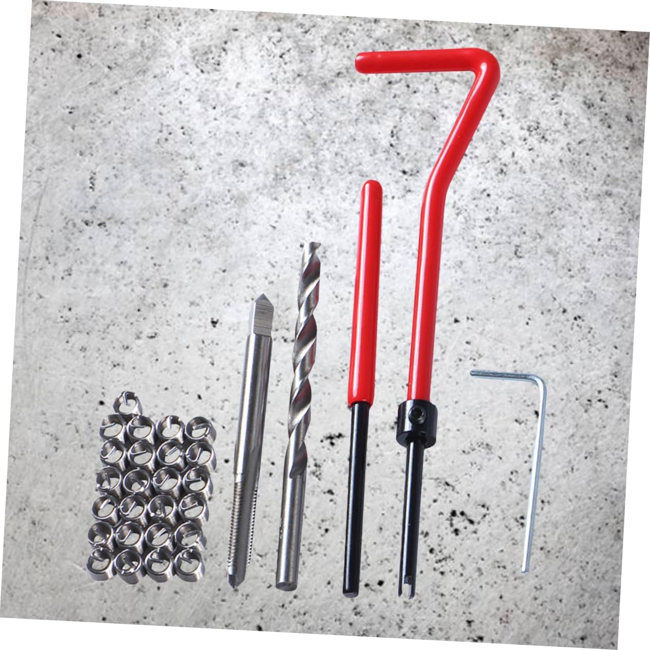 30pcs Full Helicoil Thread Repair Kit Insert Installation Tool Tread Repair Kit