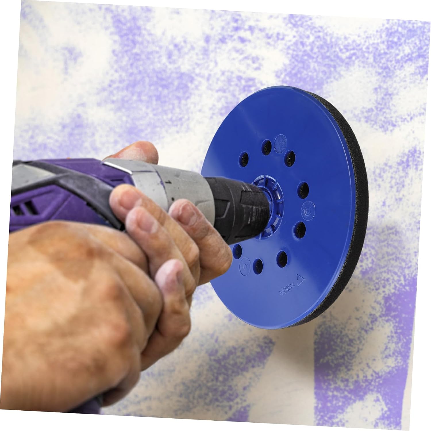 Holibanna Efficient Sanding Self-Adhesive Disc Sander Replacement Discs for Orbital Sander Multi-Functional Disk
