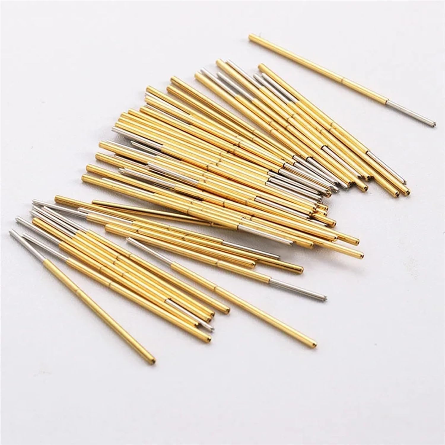 100PCS/package P100-Q1 Spring Test Probe Pin Outer Diameter 1.36mm Pin Length 33.35mm for Circuit Board Test