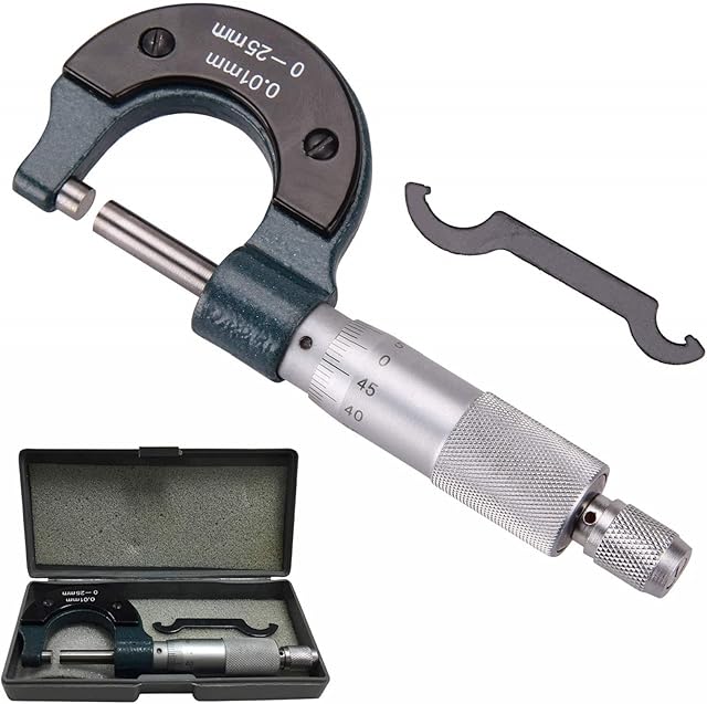 ColdShine Outside Metric Micrometer Precise Metric External Caliper Professional Digital Micrometer for machinist