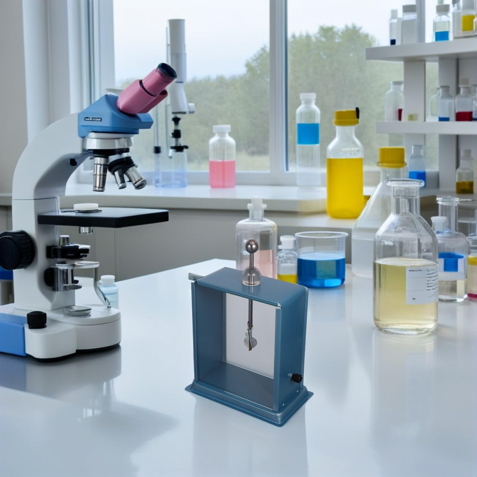 Tester di Elettricità Statica Lamina di Ferro Strumento Scientifico per Esperimenti di Fisica in Aula Set Didattico per Scuole Elementari e Superiori Dispositivo Interattivo