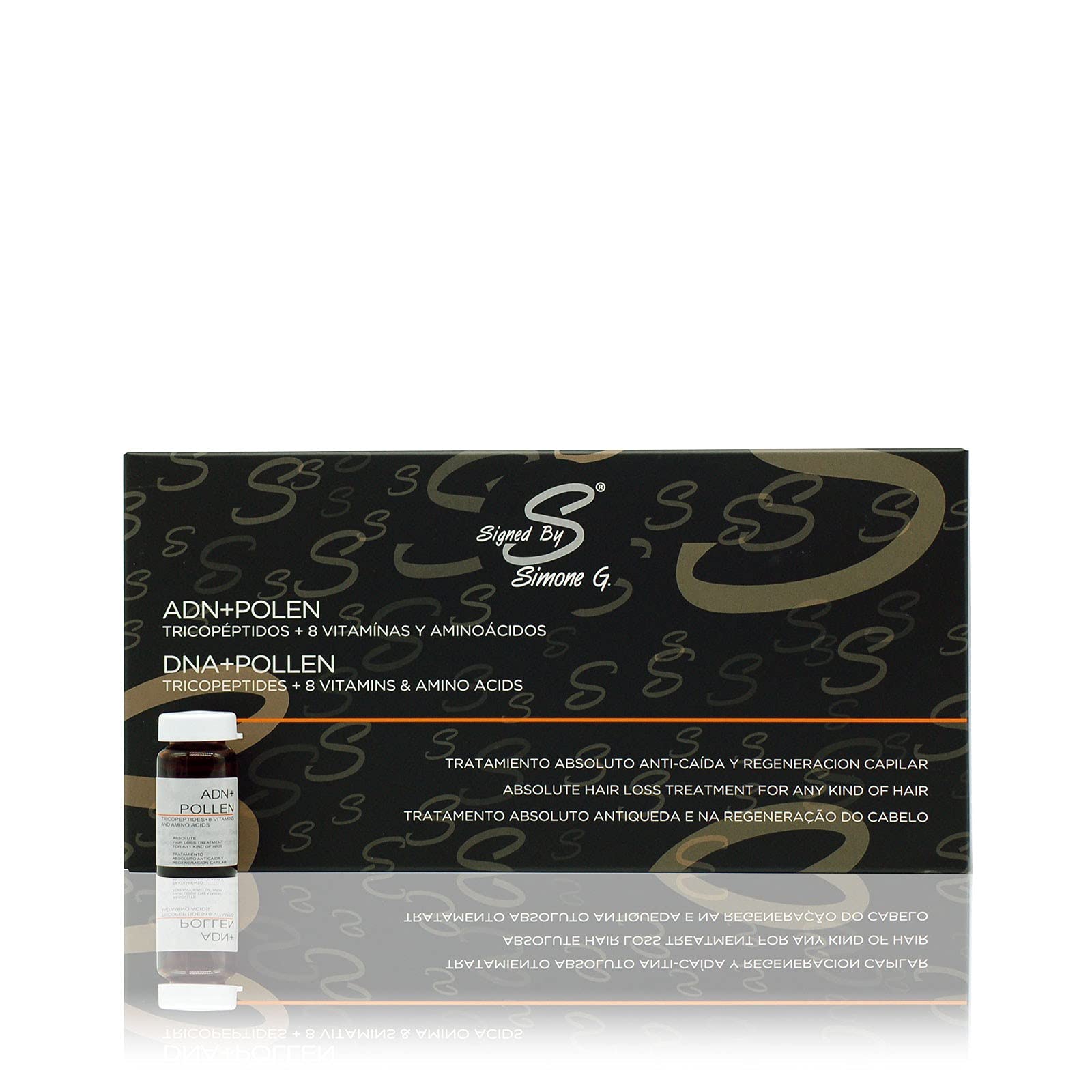 Anti-Chute Simone TRAAT Traitement Capillaire pour Cheveux Clairsemés aux Tricopeptides 10ml