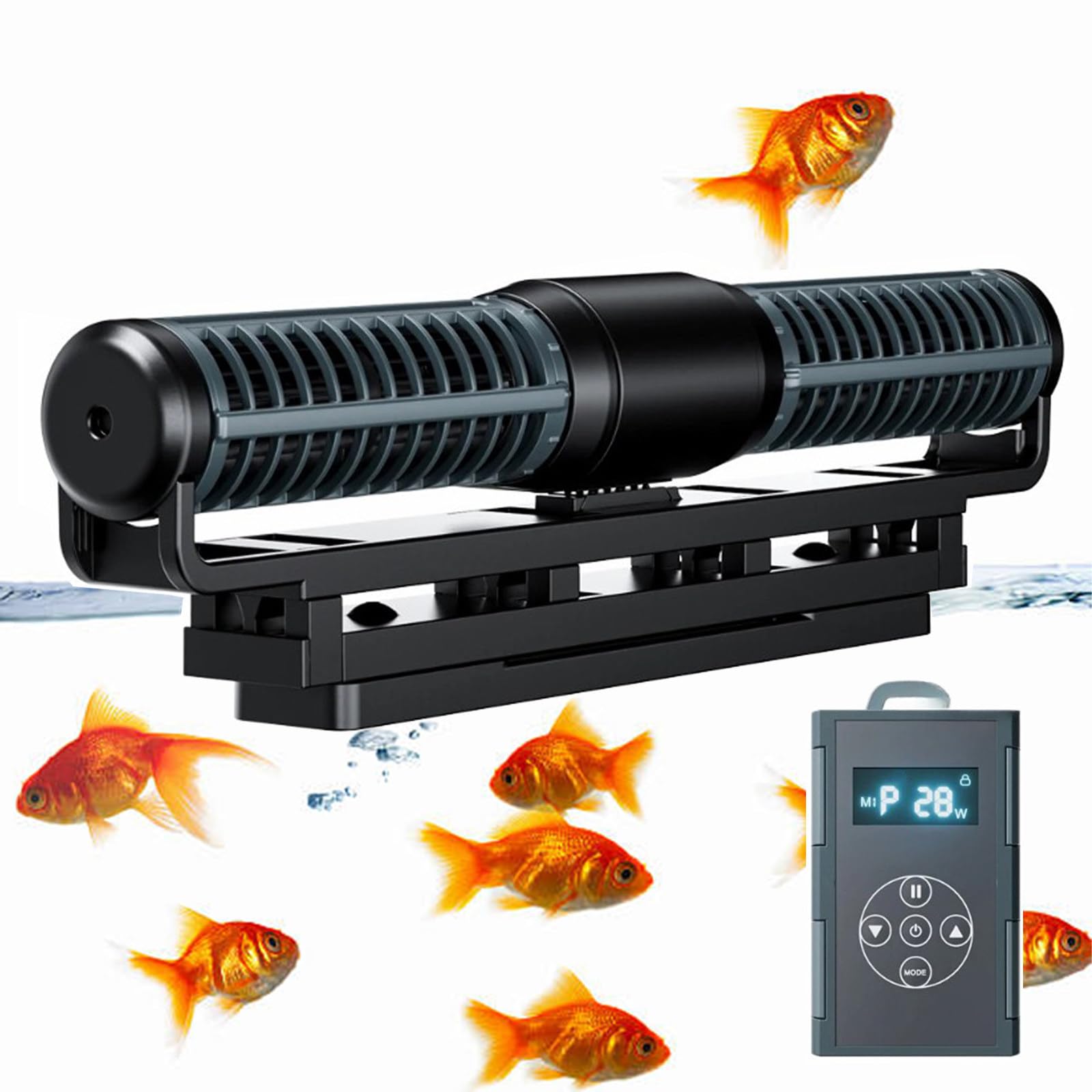 Generator fal akwariowych, pompa cyrkulacyjna wody z przepływem krzyżowym, regulowana pompa obiegowa wody, do akwarium o długości 0,4-1,8 m (90)