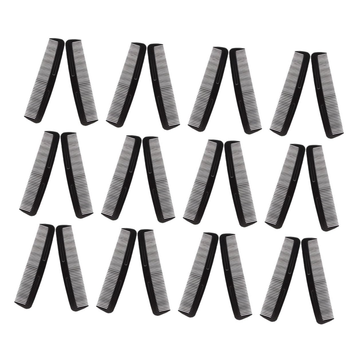 UKCOCO 200 Piezas Peine Cabello de Peine Compacto de Bolsillo de Dientes Finos y Anchos para Hombres y Mujeres Herramientas de Peinado para Uso Vestidores y Viajes
