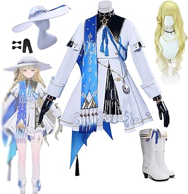 Amazon.co.jp: [SDCADQ] 鳴潮 フィービー 周辺 かつら コスプレ