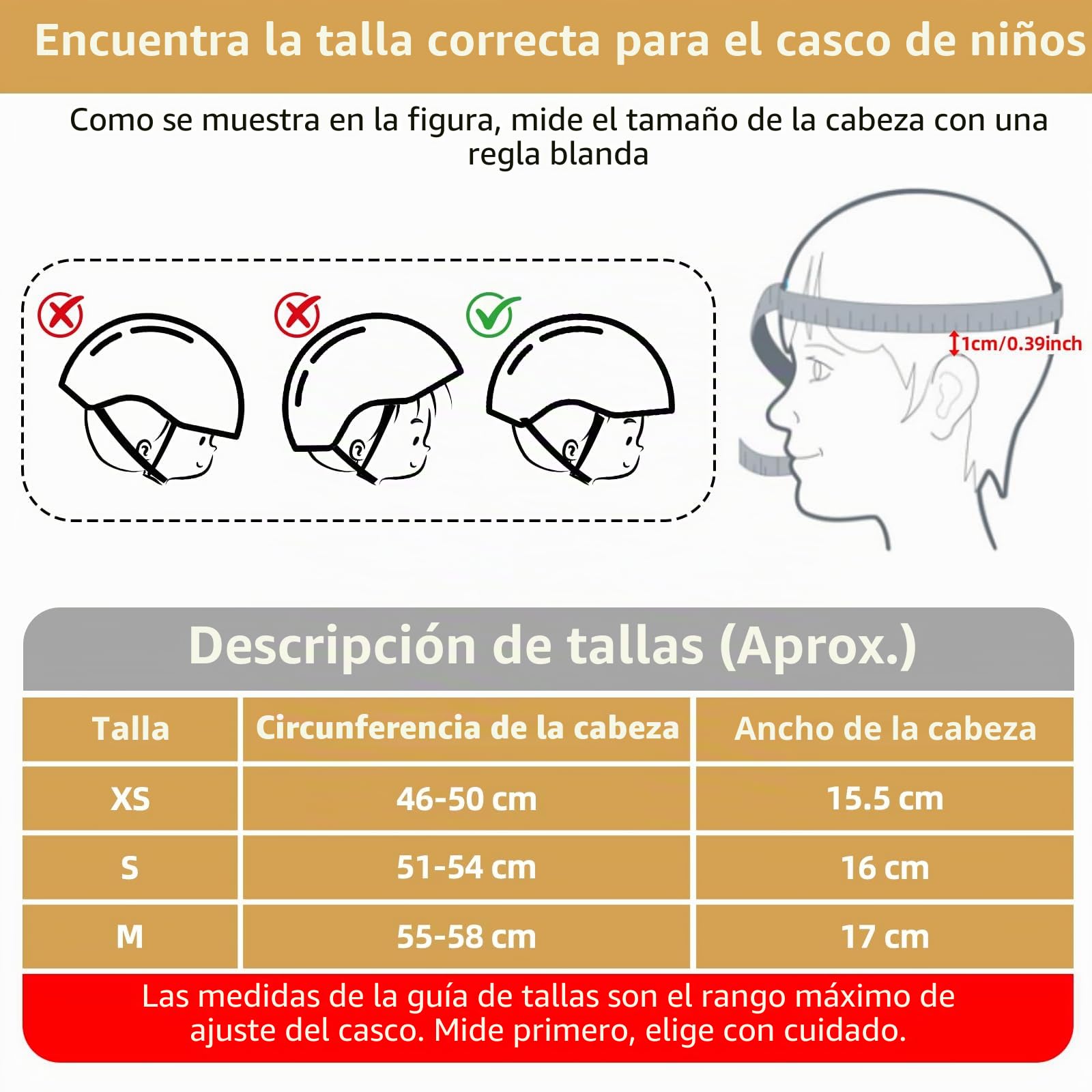 KORIMEFA Casco Bicicleta Niños y Niñas 2-13 Años 51-58cm, Ajustable para Patinete, Skate y Triciclo