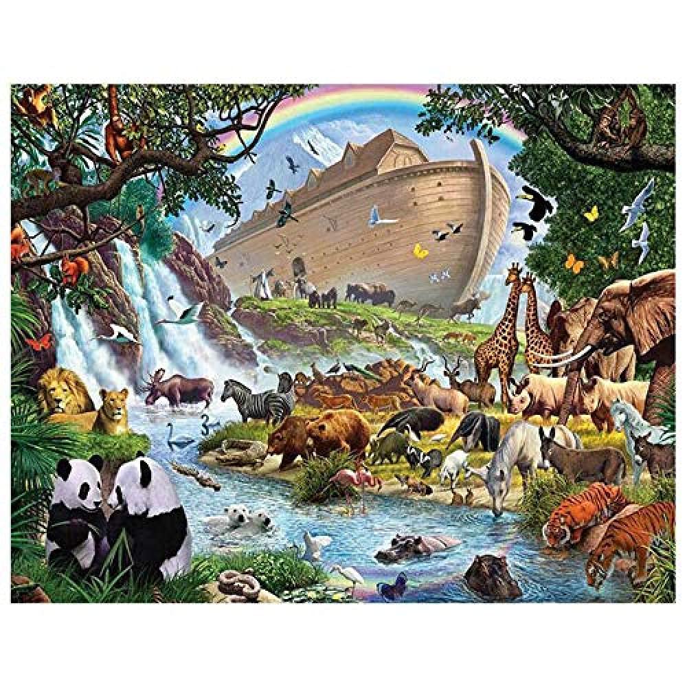 1000 Teile Puzzle Für Erwachsene,Tierwelt Puzzle Für Familie, 2000 Teile Holz Intelligenz Bildung Für Kinder Puzzle Spielzeug, Diy Eltern-Kind Spaß Spiele, Für Zu Hause Wand Decora Weihnachtsges