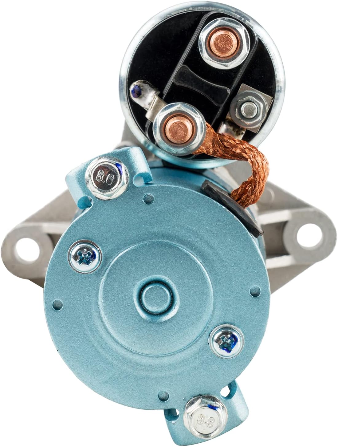 KAX Starter,Automotive Starters Replacement Compatible with 2004-2008 Aveo, 2006-2008 Aveo5, 2005-2008 Wave, 1999-2002 Lanos,Starter Replace 6726