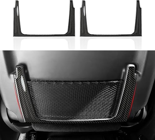 Miniatura 10 de BRMYL Calcomanías de ventilación A Pillar para Dodge Durango 2011-2020  Jeep Grand Cherokee WK2 2011-2021 Accesorios Calcomanías interiores de fibra