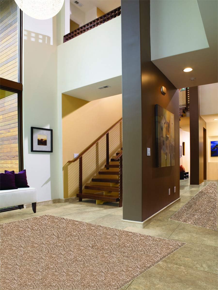 KOECKRITZ Custom Cut-to-Fit Area Rug (Beige) - Send us The Size You Need and we Will Cut it to The Exact Measurements (10' x 14')