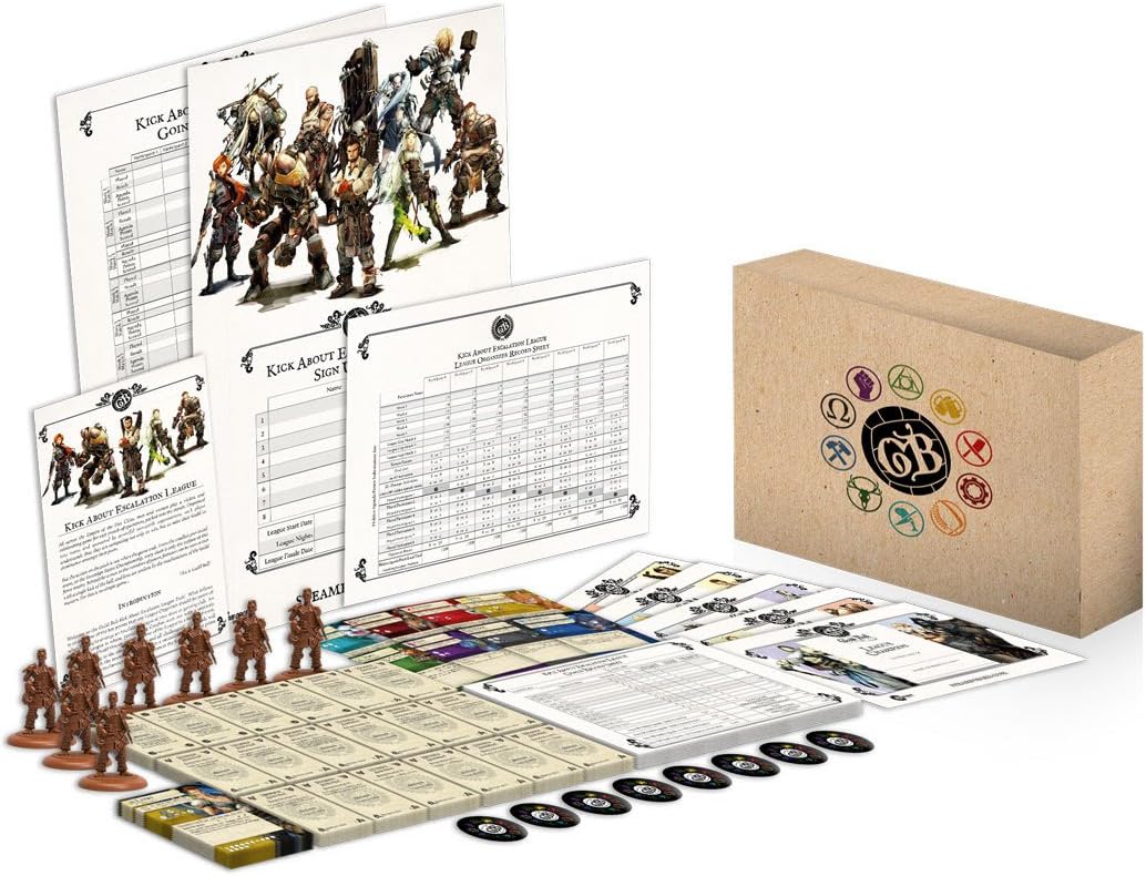 Steamfoged Games Guild Ball: Kick About Escalation League Pack Miniature Game Figure