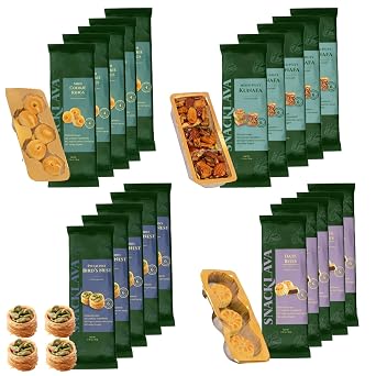 Snacklava Crunch & Melt Variety Pack of 20 100 Pieces Handmade Pastries