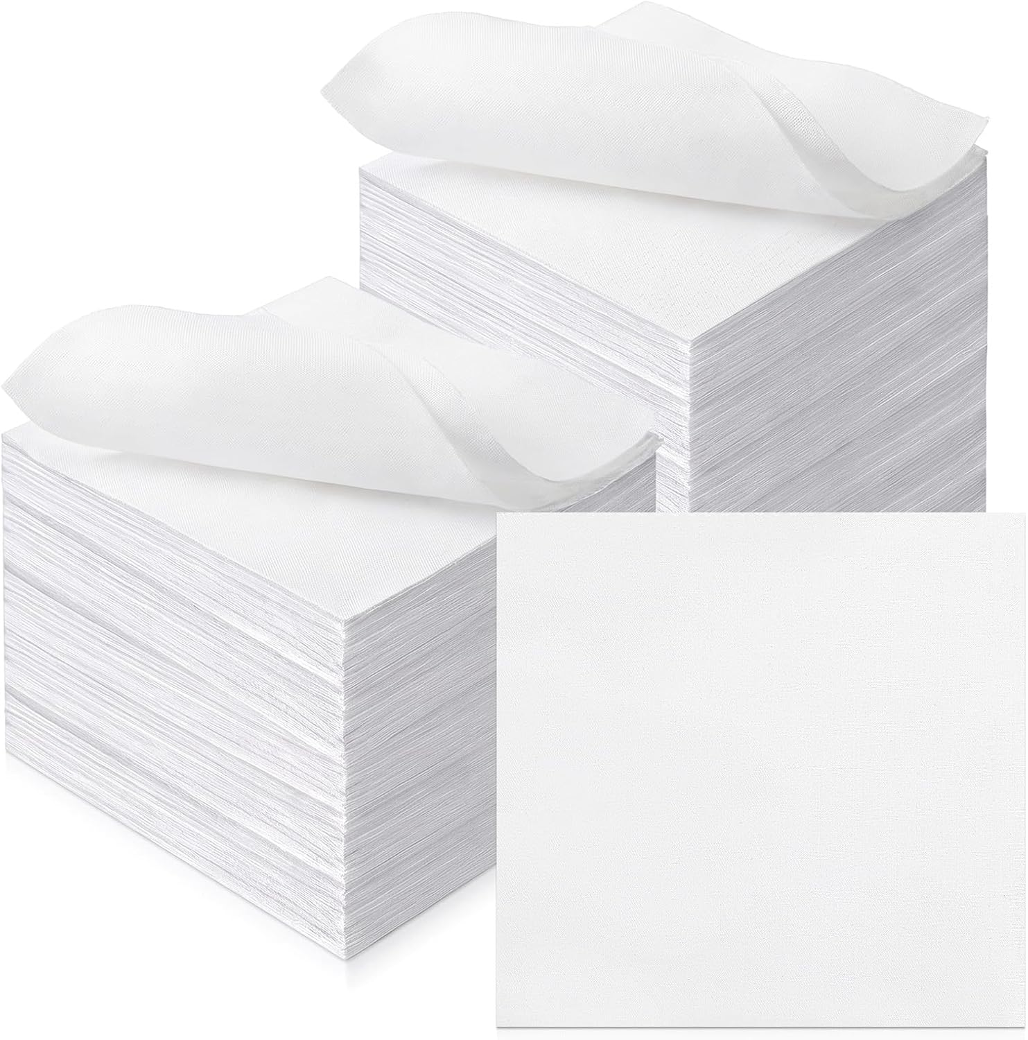 300 Pcs 4 x 4 Inch Cotton Fabric Squares, Precut Quilting Fabric Bundles Soft Solid Color Precut Quilt Material for DIY Craft Sewing Embroidery