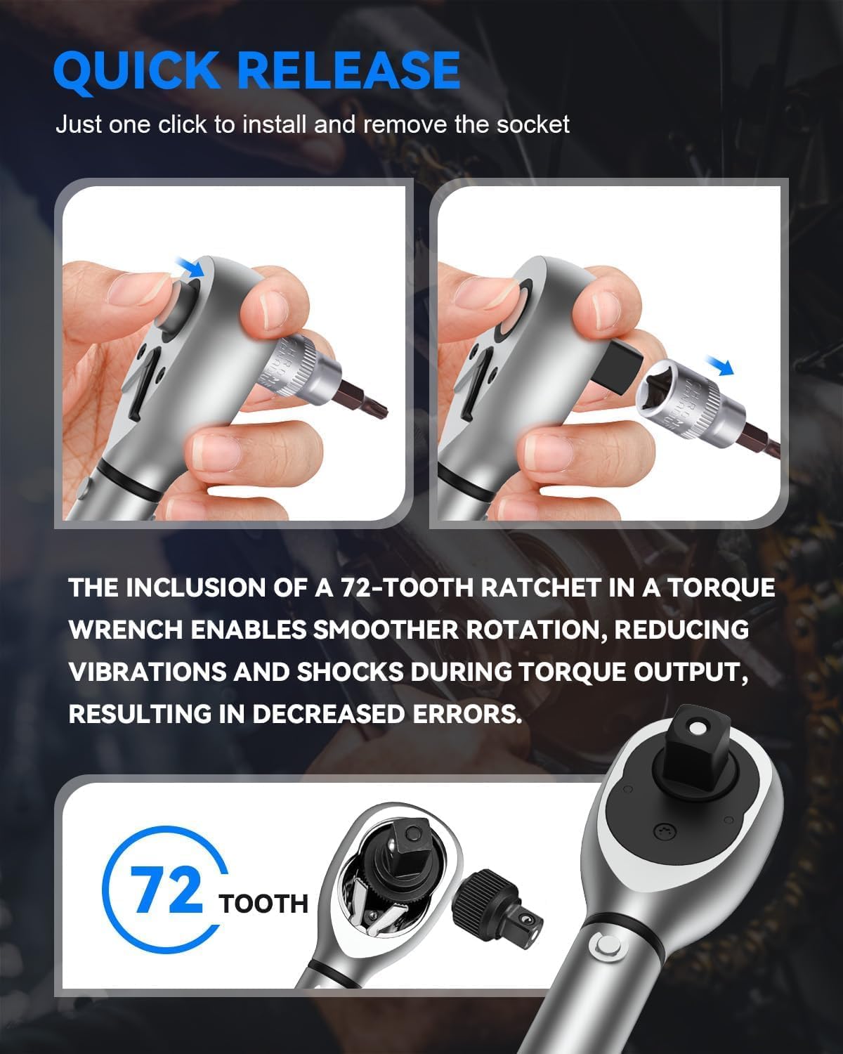 GOYOJO 1/2" Torque Wrench Set User Manual