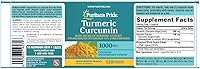 Vista 2 de Puritan's Pride Curcumina de cúrcuma, 1000 mg, 120 cápsulas de liberación rápida