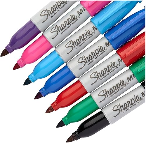 Miniatura 4 de SHARPIE 100405 Mini marcadores permanentes de punta fina surtidos a granel (35111)