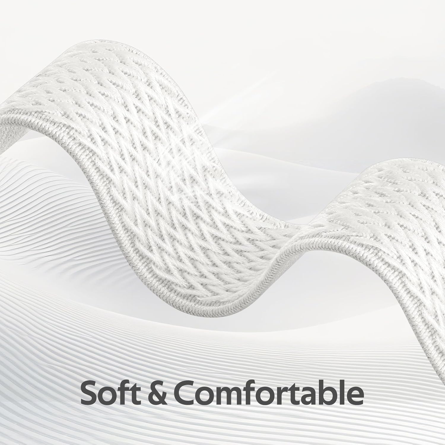 5 Pack Stretchy Watch Band Compatible With Samsung Galaxy Watch 8 Band 40mm 44mm, Samsung Galaxy Watch 8 Classic 46 mm, Elastic Nylon Solo Loop Sport Replacement Strap for Women Men - Image 4