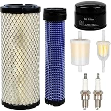 Maintenance Service Filter Kit Compatible with John Deere Z915B Z915E Z930M Z710A Z720A Zero Turn Mower Replaces MIU11020 AM125424 12581-43012 M131802 M131803 AM116304
