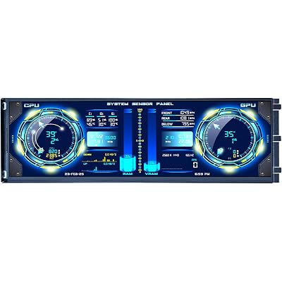 VSDISPLAY 14.5 Inch Touch Monitor for Y70 Computer Case 2560x720 IPS Stretched Bar LCD for DIY PC Case GPU CPU Data Monitoring Secondary Display
