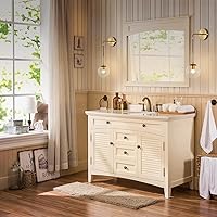 Vista 8 de BOKT Juego de 2 apliques de pared modernos de mediados de siglo con forma de globo de latón cepillado dorado juego de 2 lámparas de pared de bola